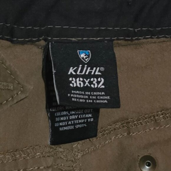 Kuhl Revolvr Pants #5232 - Khaki Brown (Brown) - Sz 36x32* - Picture 4 of 7